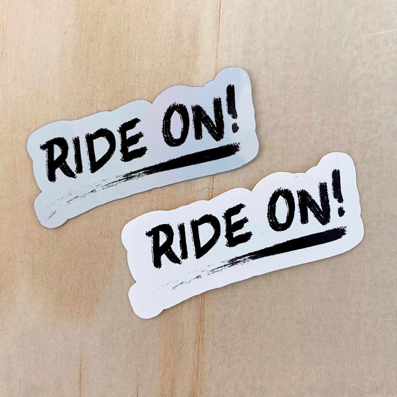 RIDE ON Sticker