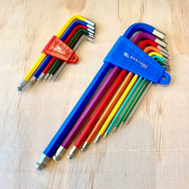 BIKEHAND Hex Key Wrench Set - 6 Colours