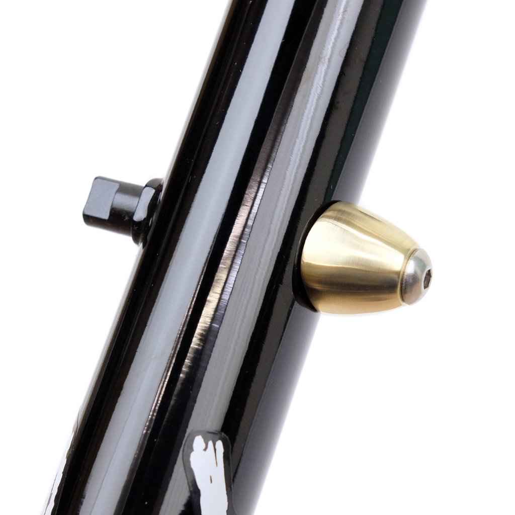 BLUE LUG Downtube Shift Boss Cover Brass