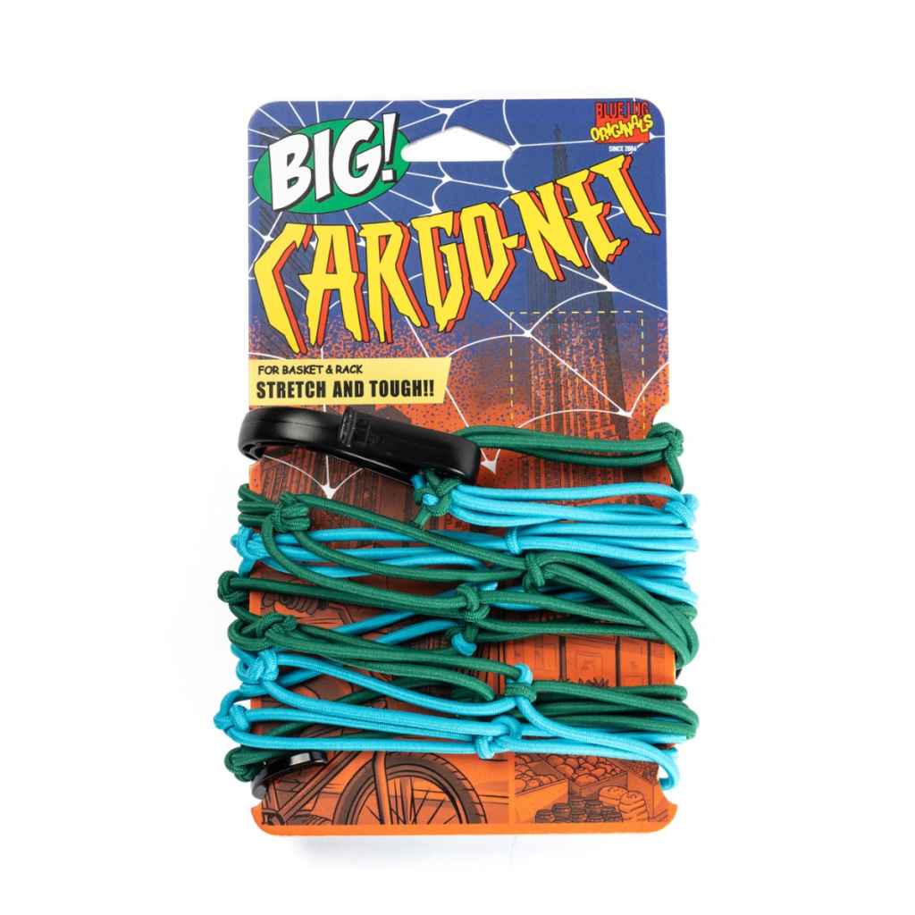 BLUE LUG Large Cargo Net - Light Blue / Green