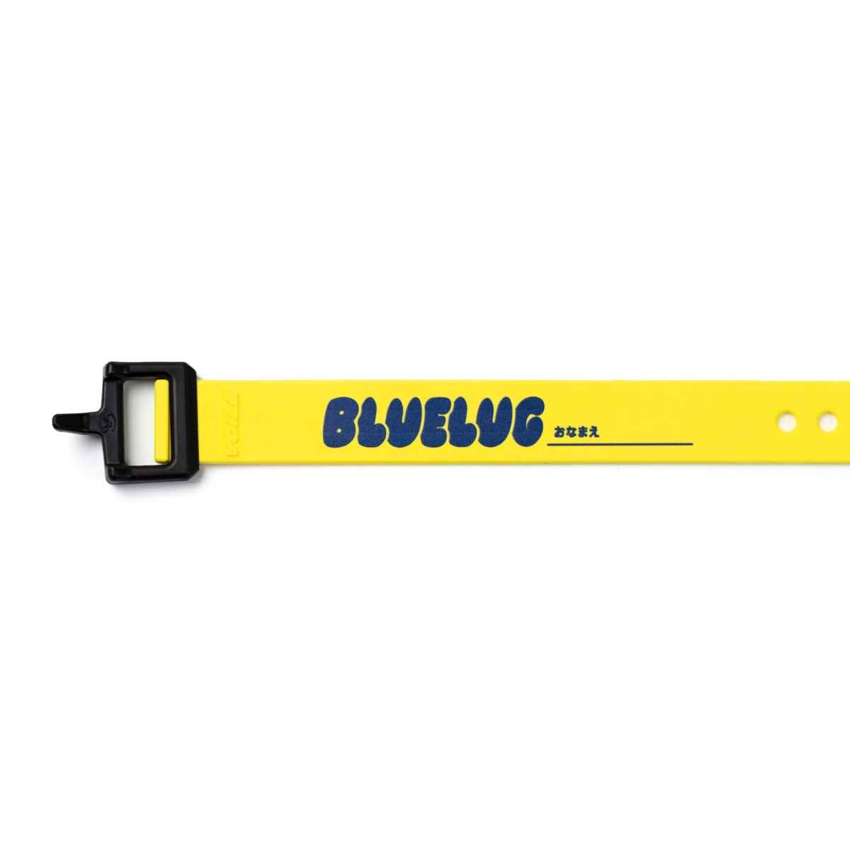 BLUE LUG Voile 38cm Nylon Buckle Strap - Yellow / Blue