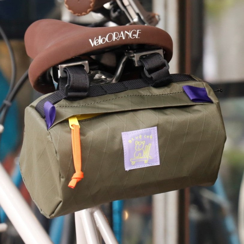 BLUE LUG Saddle Pouch - X-Pac Olive