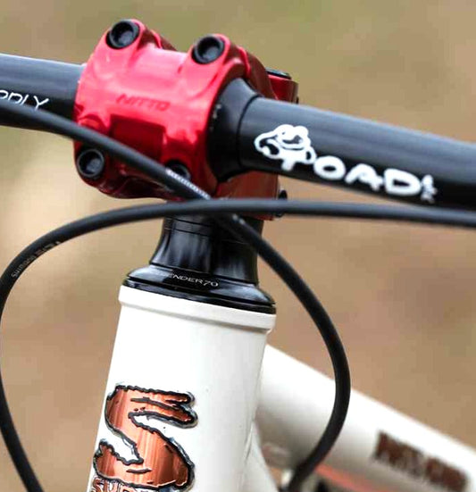 DIA-COMPE Alloy Tapered Spacer - Black Blue Lug Special