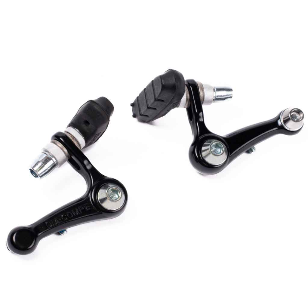 DIA-COMPE DC980 Retro Canti Brake - Black Blue Lug Exclusive