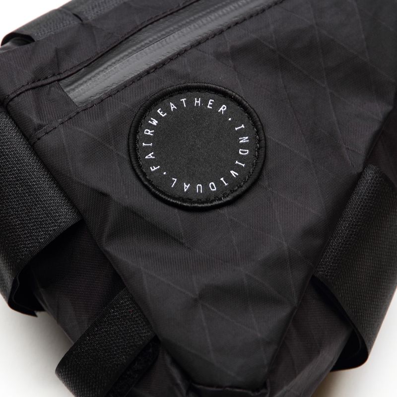 FAIRWEATHER Corner Frame Bike Bag Ecopak Black