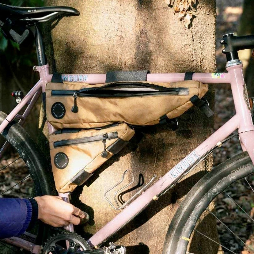 FAIRWEATHER Frame Bike Bag - Ecopak Coyote