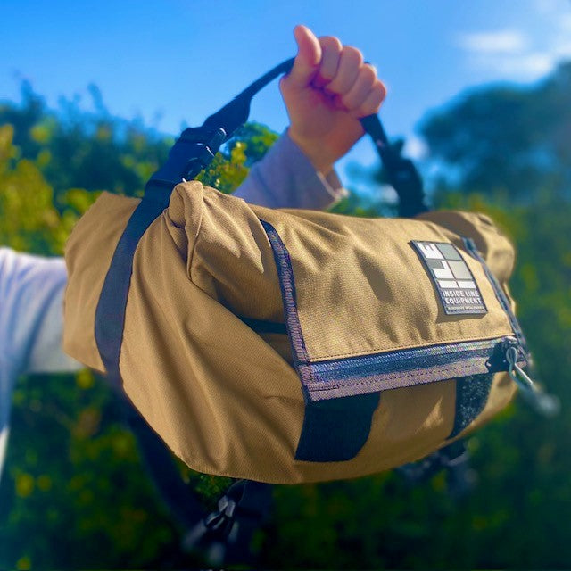 INSIDE LINE EQUIPMENT Porteur Rackbag - Tan Cordura