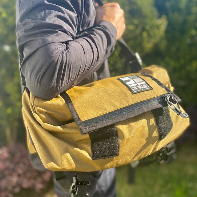 INSIDE LINE EQUIPMENT Porteur Rackbag - Tan Cordura