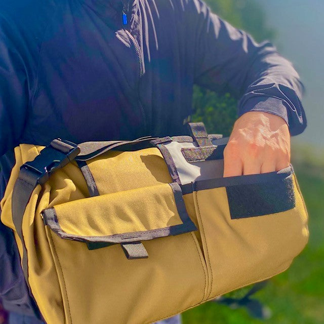 INSIDE LINE EQUIPMENT Porteur Rackbag - Tan Cordura