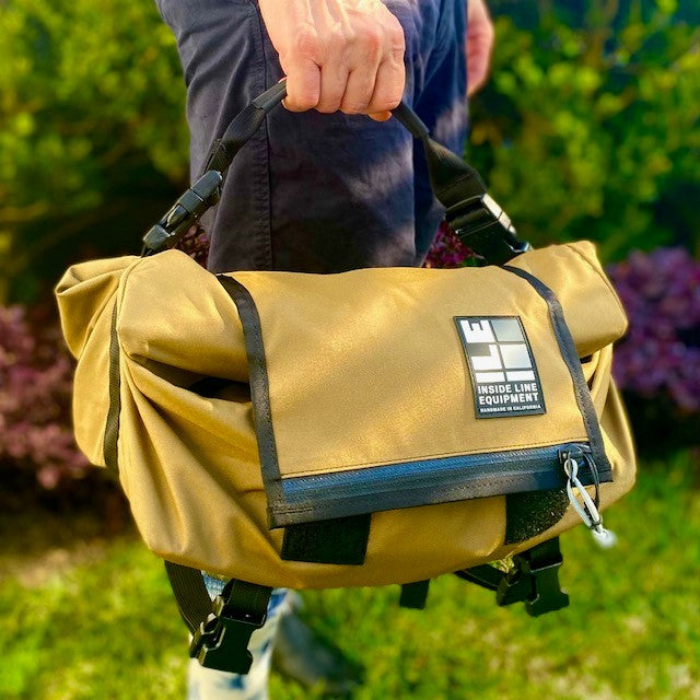 INSIDE LINE EQUIPMENT Porteur Rackbag - Tan Cordura