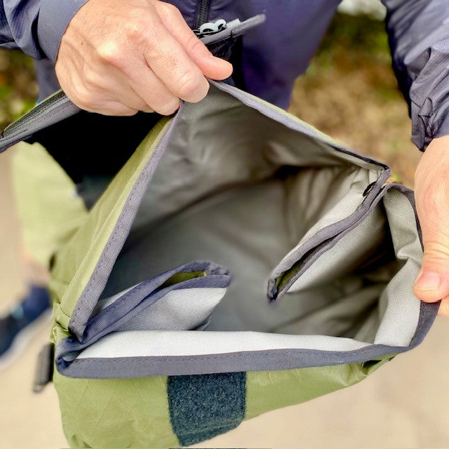 INSIDE LINE EQUIPMENT Porteur Rackbag - Forest Green XPAC