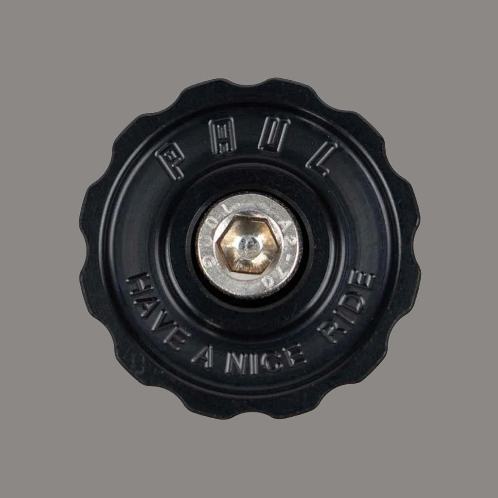 PAUL Klamper Stem Topcap - Have a nice ride - Black