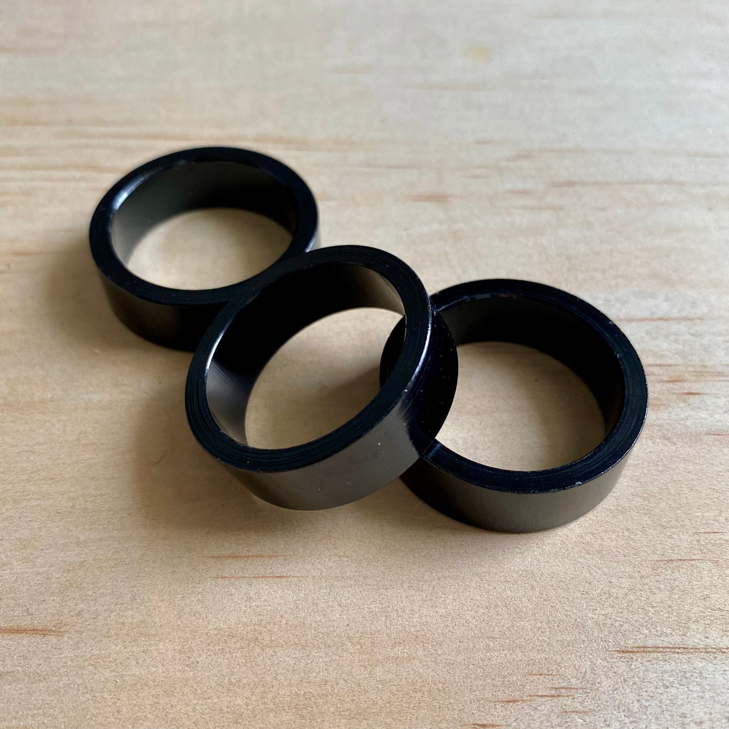 HEADSET SPACER - Black (1 inch)