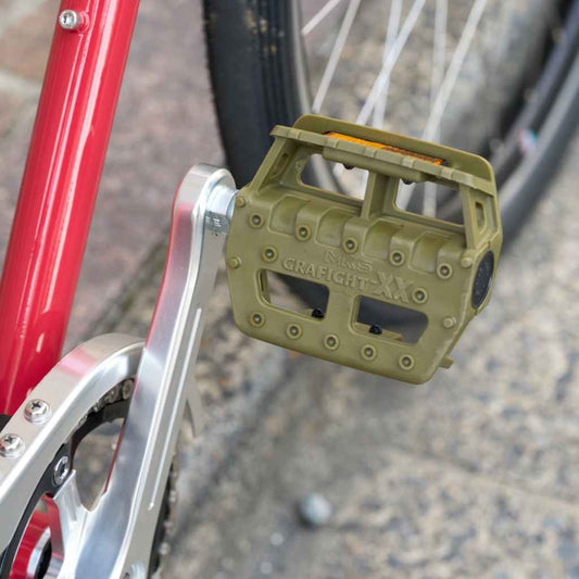 MKS Grafight XX Khaki 9/16 Platform Pedals