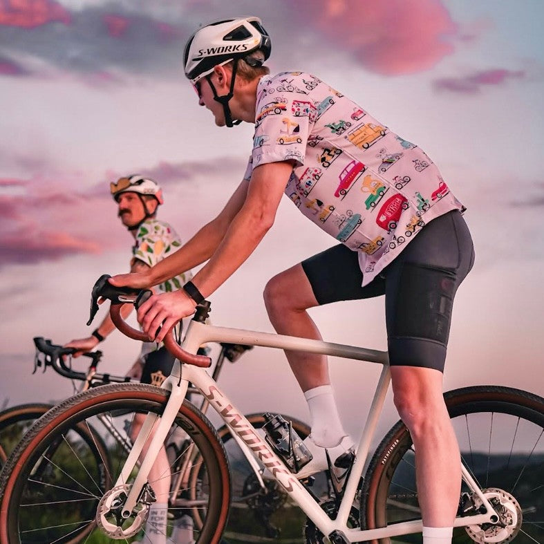 OSTROY La Caravane Cycling Jersey Resort Shirt