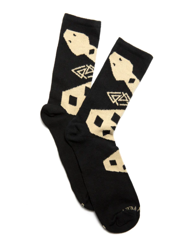 PORTLAND DESIGN WORKS X HIPPY FEET Rattlesnek Bike Socks