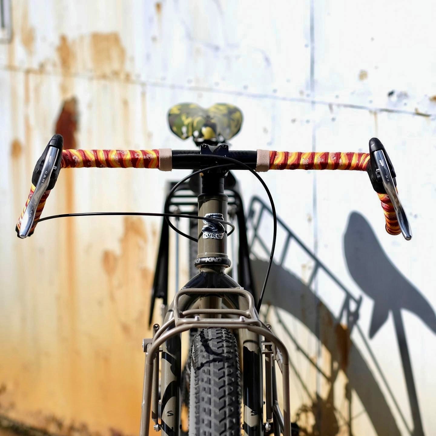 PORTLAND DESIGN WORKS Handlebar Wraps with Silicone Grip - Desert