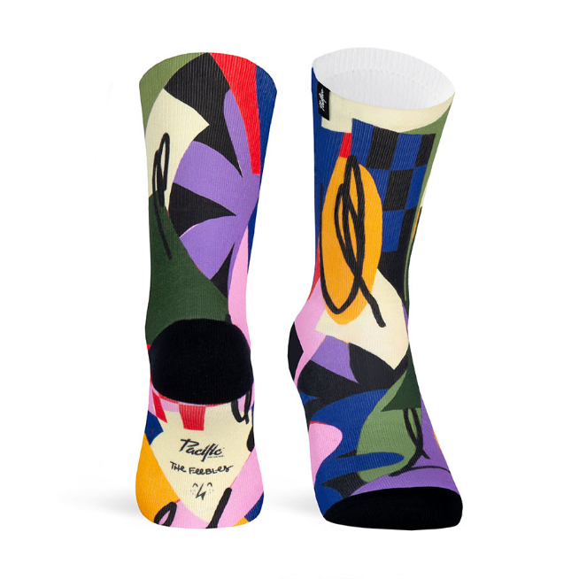 PACIFIC AND CO Cycling Socks - The Feebles Night