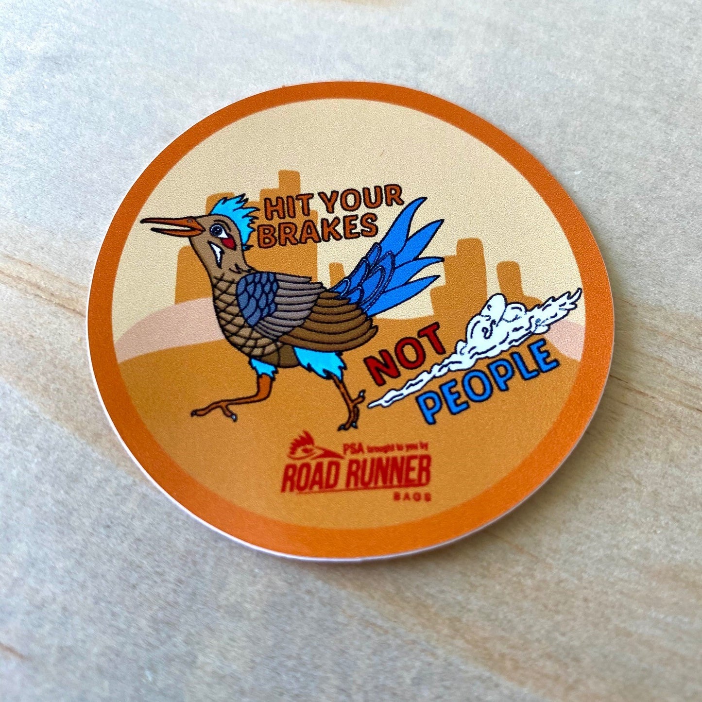 ROAD RUNNER Bag Stickers