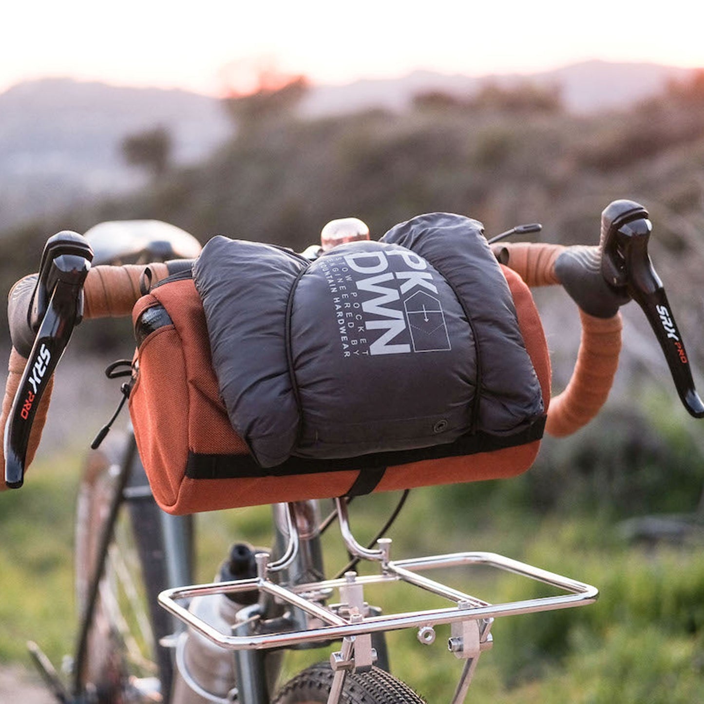 ROAD RUNNER West Coast Burrito Handlebar Bike Bag
