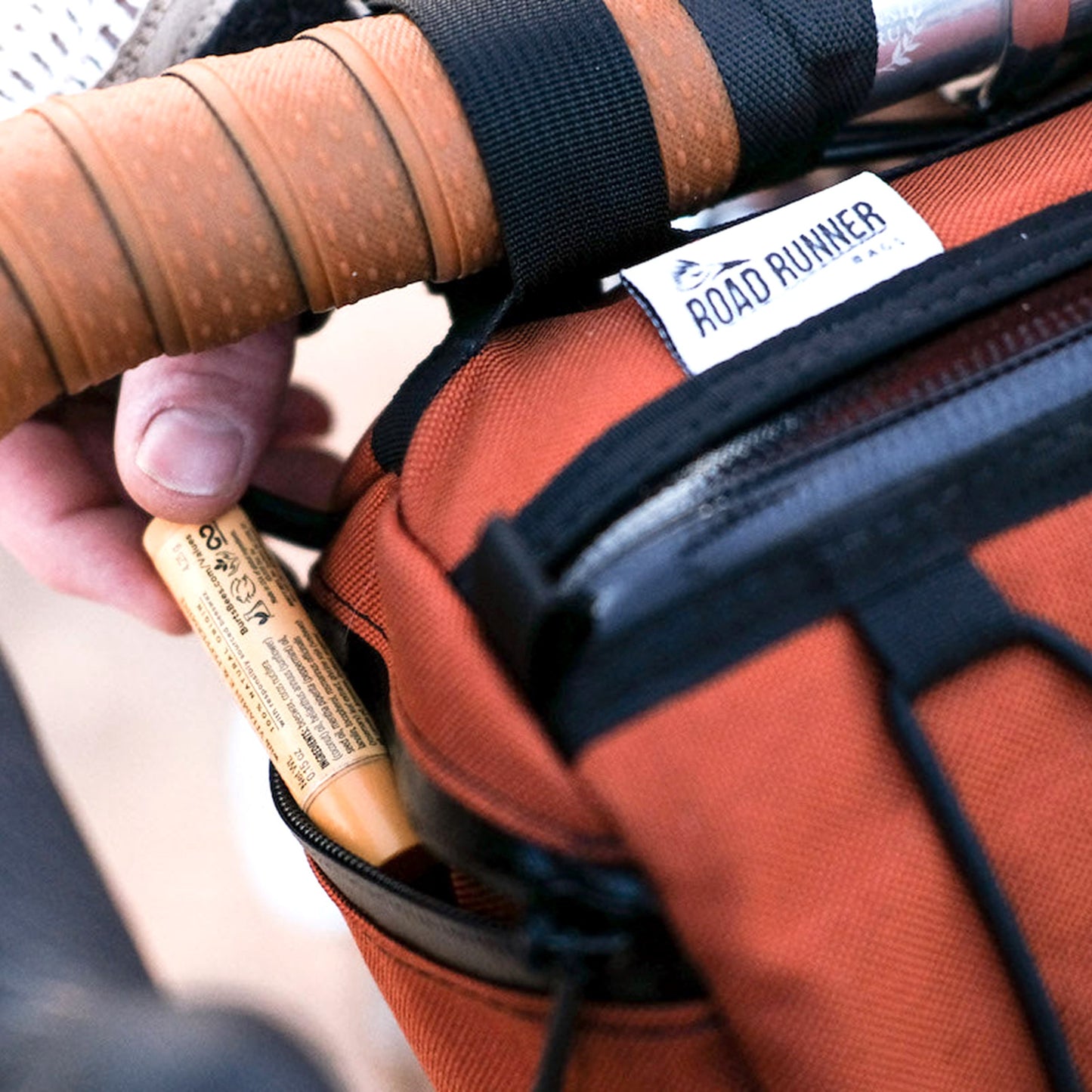 ROAD RUNNER West Coast Burrito Handlebar Bike Bag