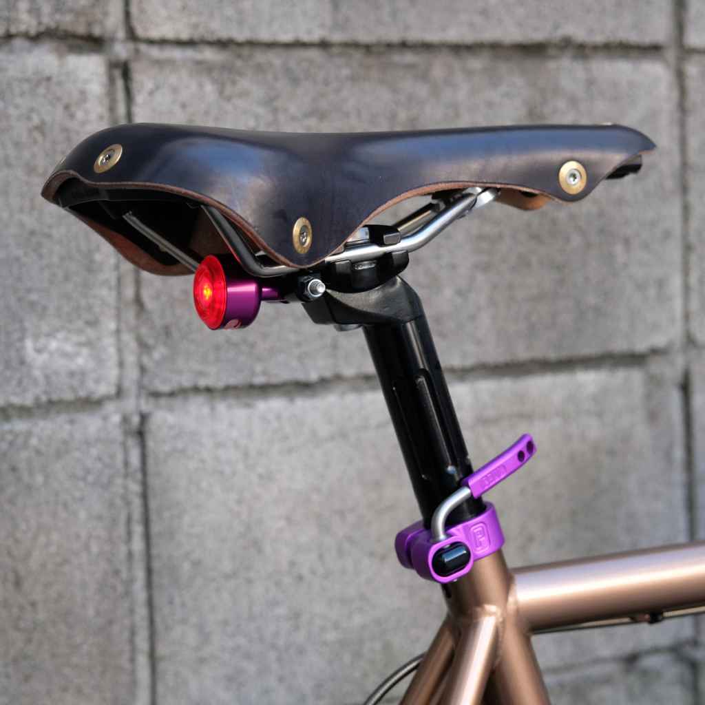 BLUE LUG Koma Purple Bike Light
