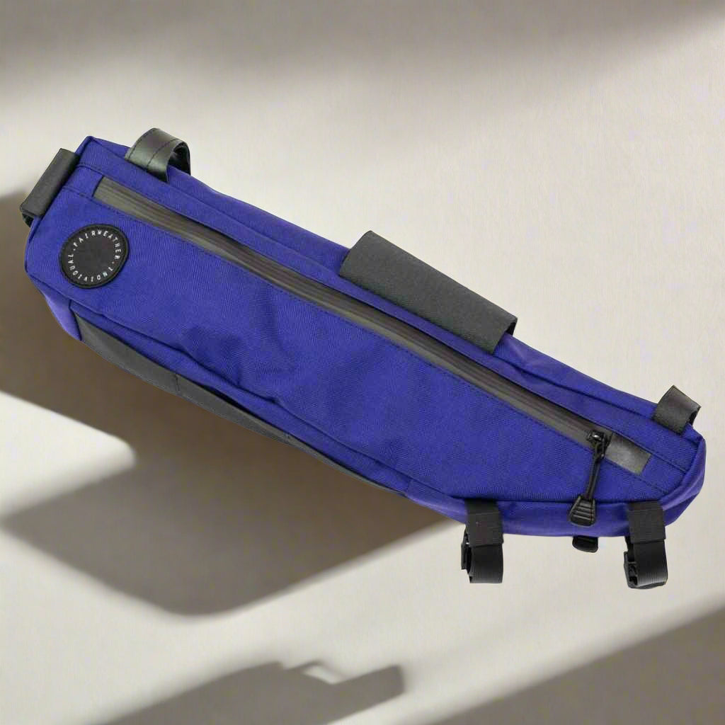FAIRWEATHER Frame Bike Bag - Purple