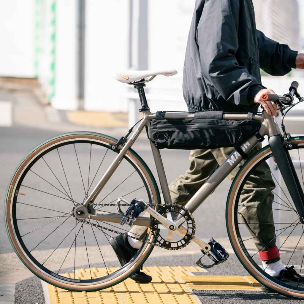 FAIRWEATHER Frame Bike Bag - Black – I Like Your Bike