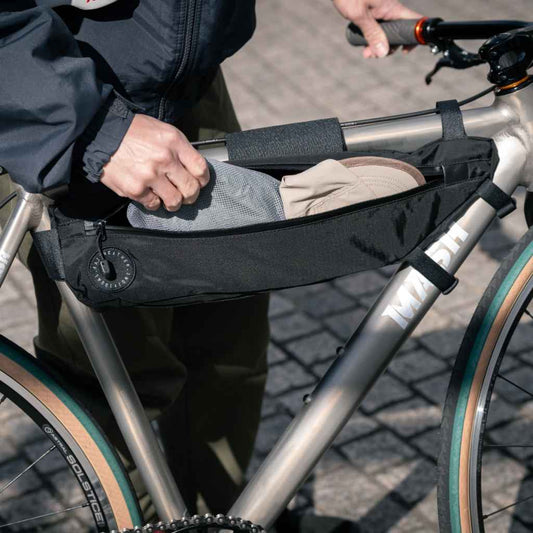 FAIRWEATHER Frame Bike Bag - Black