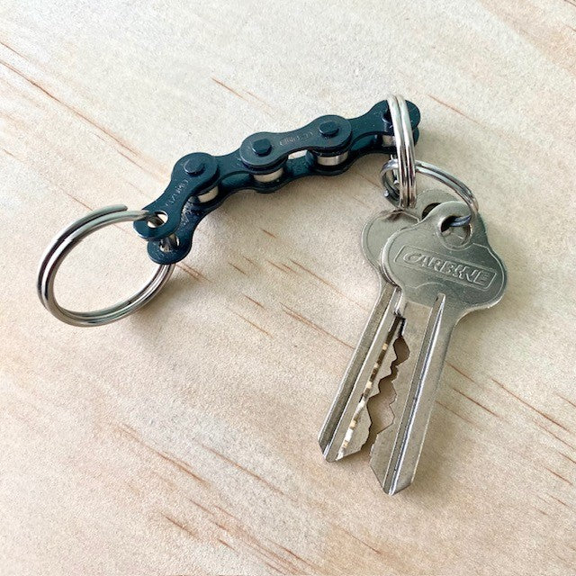Recycled Bicycle Chain Key Ring