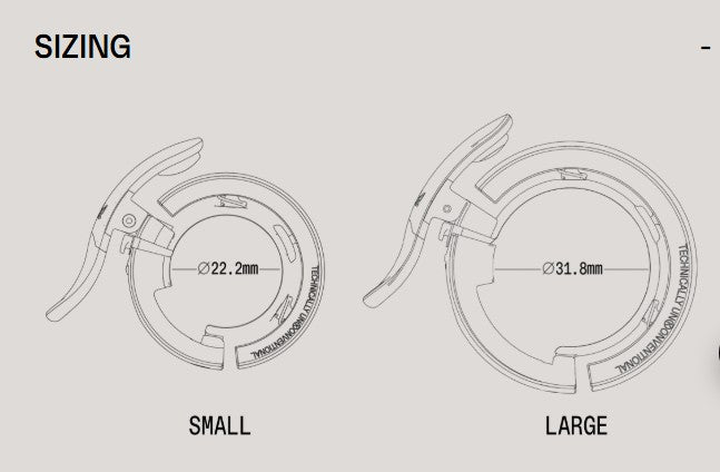 KNOG Oi Prima Bike Bell - Anthracite