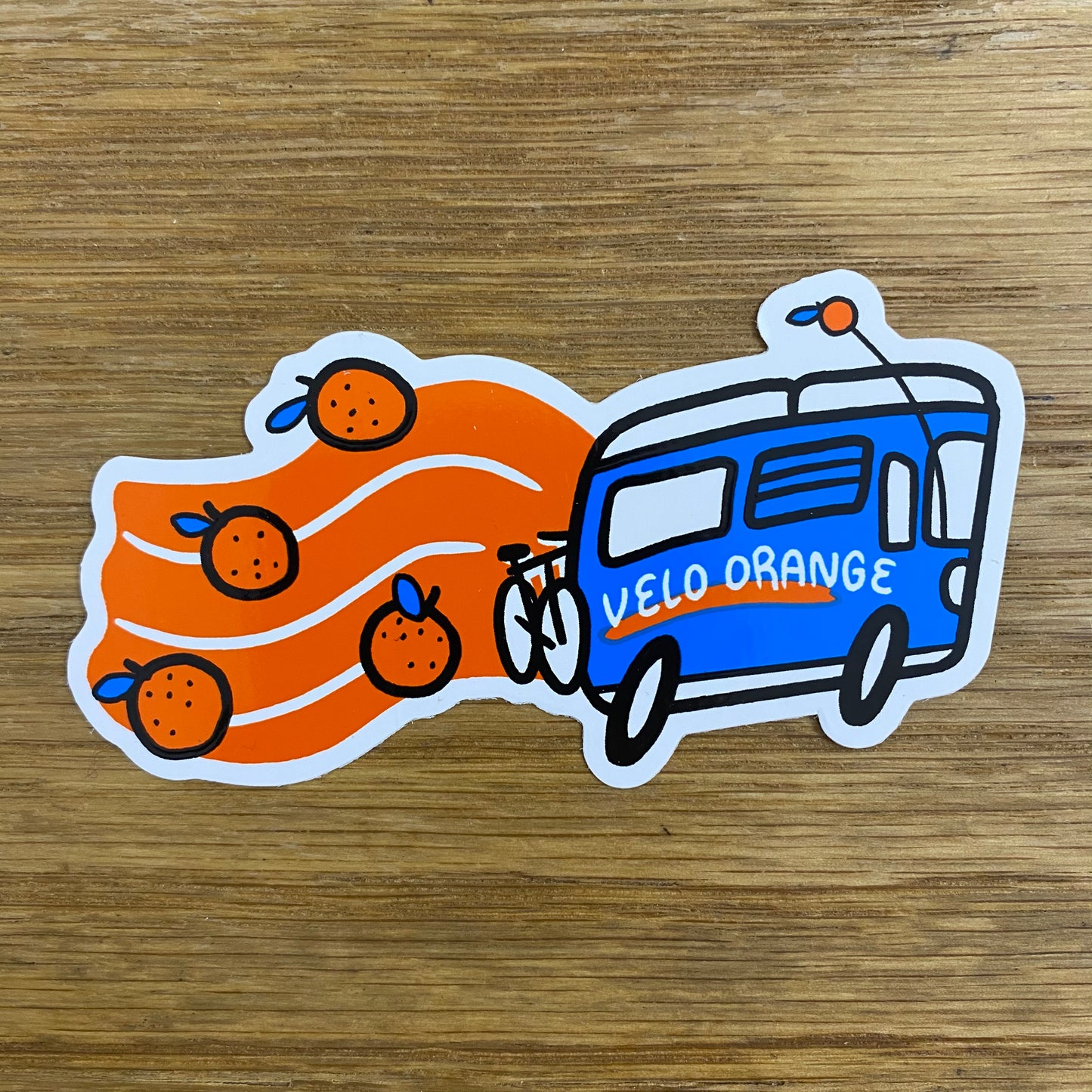 VELO ORANGE - Van Sticker