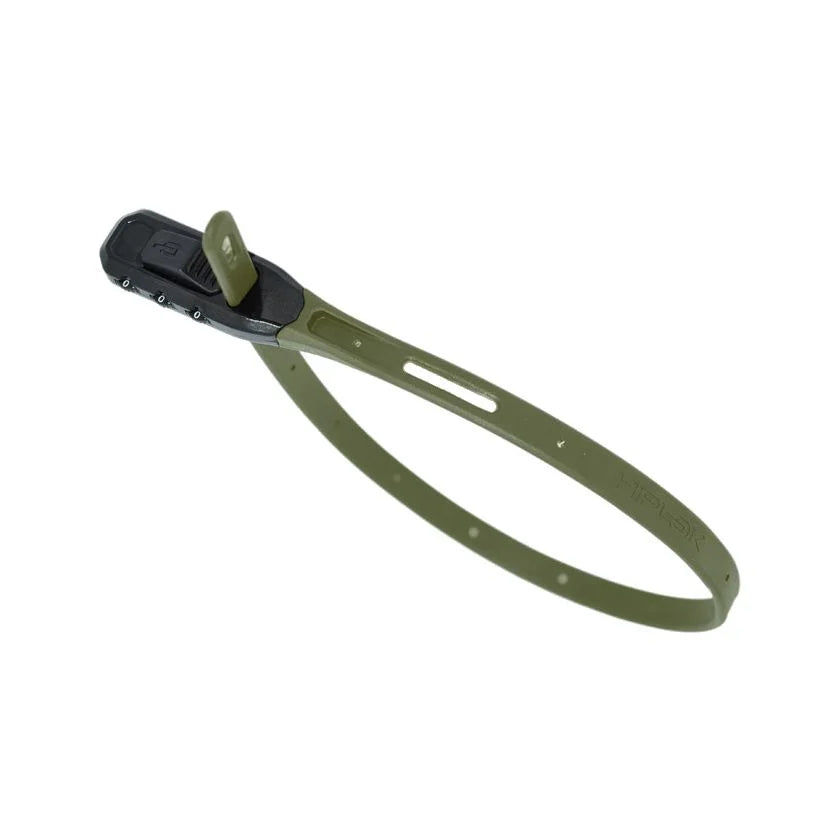 HIPLOK Z Lok Combo Multi-Use Security Tie & Bike Lock - Urban Green