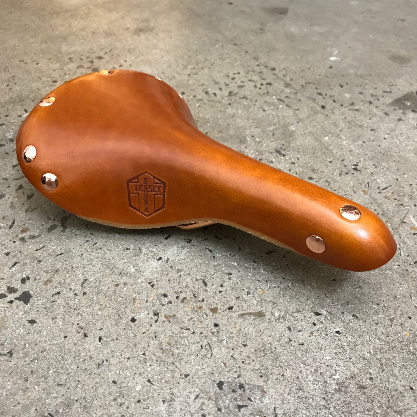 Leather Bicycle Saddle