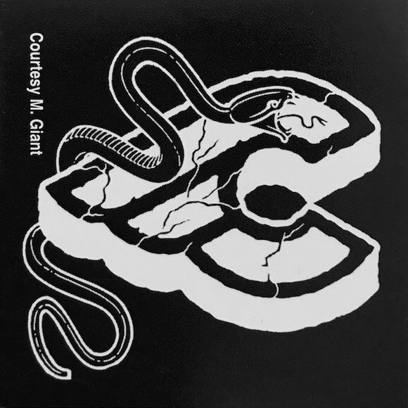 CINELLI Logo Sticker - Mike Giant