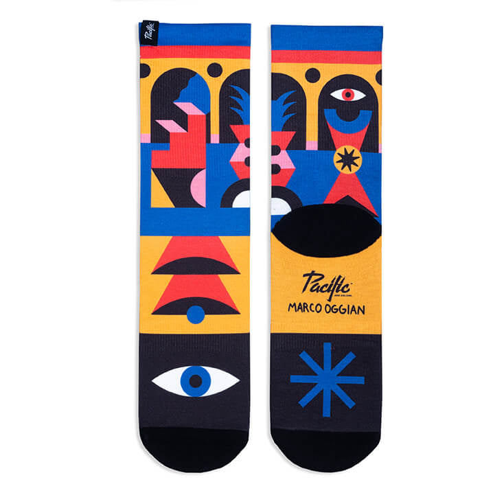 PACIFIC AND CO Cycling Socks - Blinkin Eye