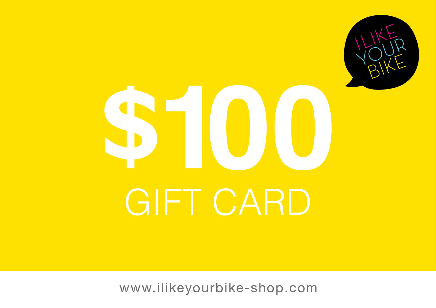 I Like Your Bike - Gift Cards