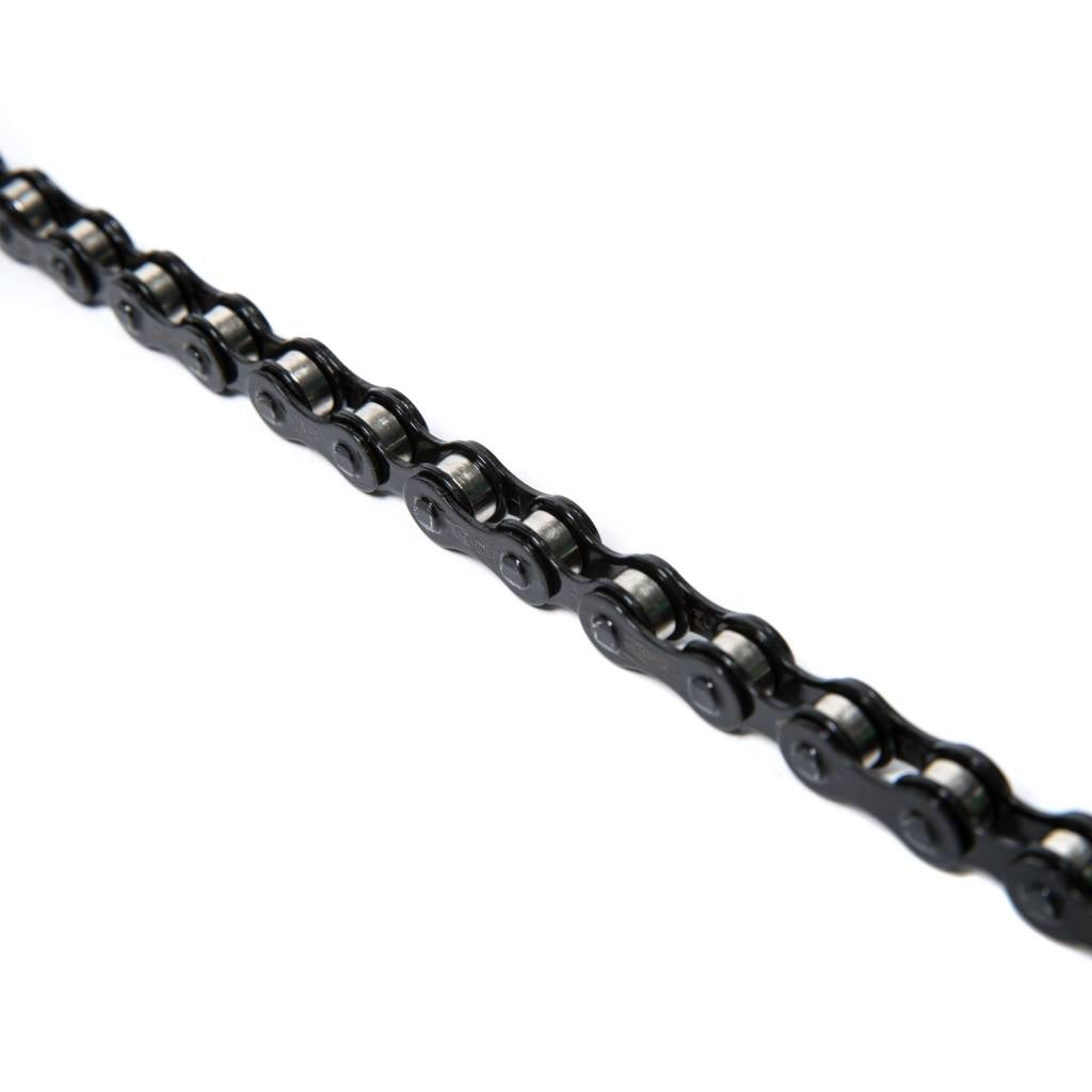 IZUMI X MASH Jet Black 1/2 X 1/8 Chain - Black & Silver