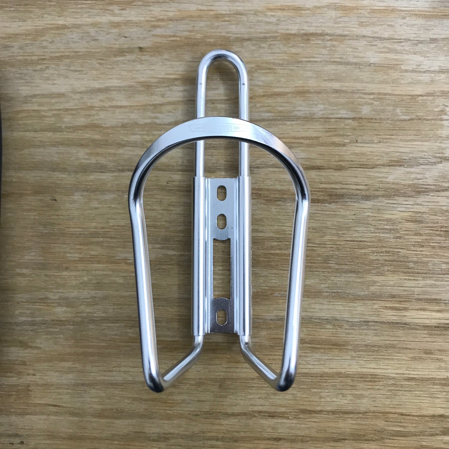 BROWN JERSEY - Bottle Cage - Silver