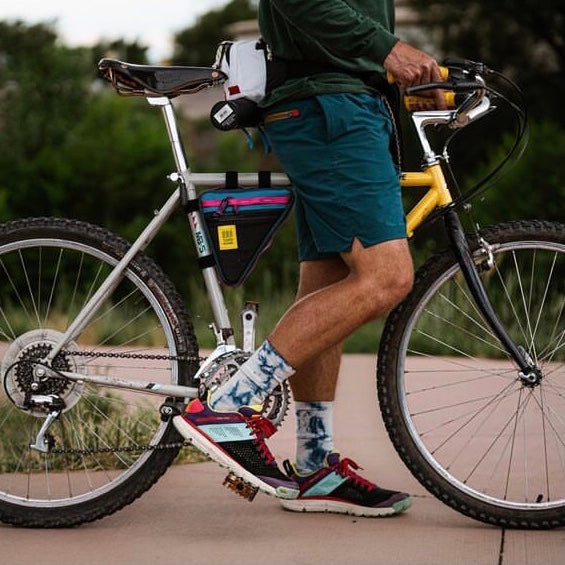 TOPO DESIGNS Frame Bike Bag - Black/Blue