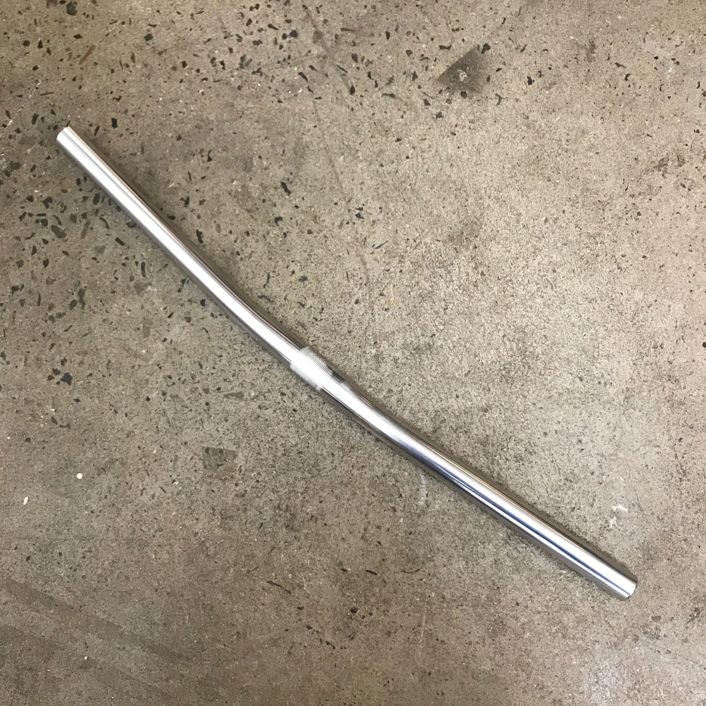 BROWN JERSEY - Straight Handlebar 580mm - Silver