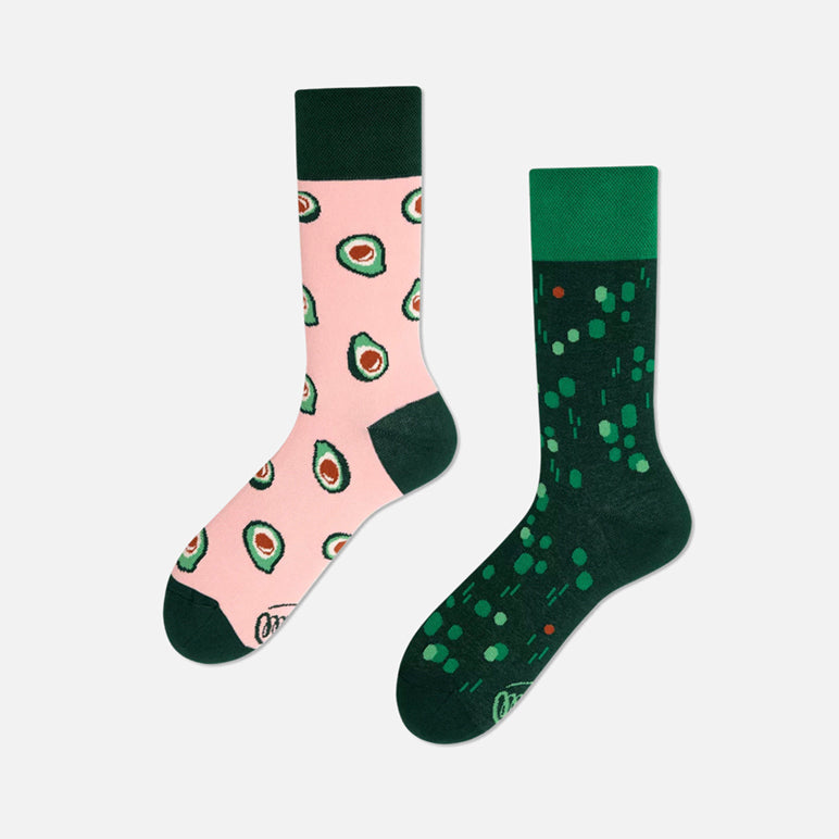 MANY MORNINGS Socks - Green Avocado