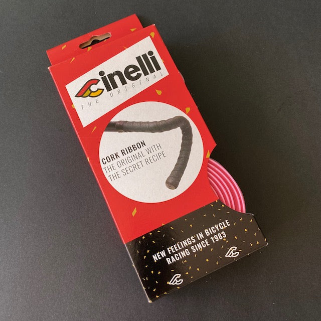 CINELLI Cork Ribbon Bike Bar Tape - Pink Jersey