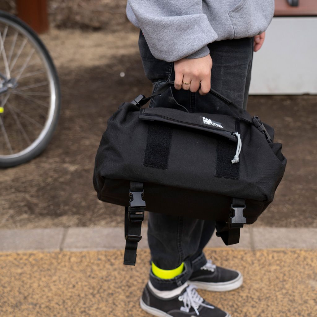 INSIDE LINE EQUIPMENT Porteur Rackbag - Black Cordura