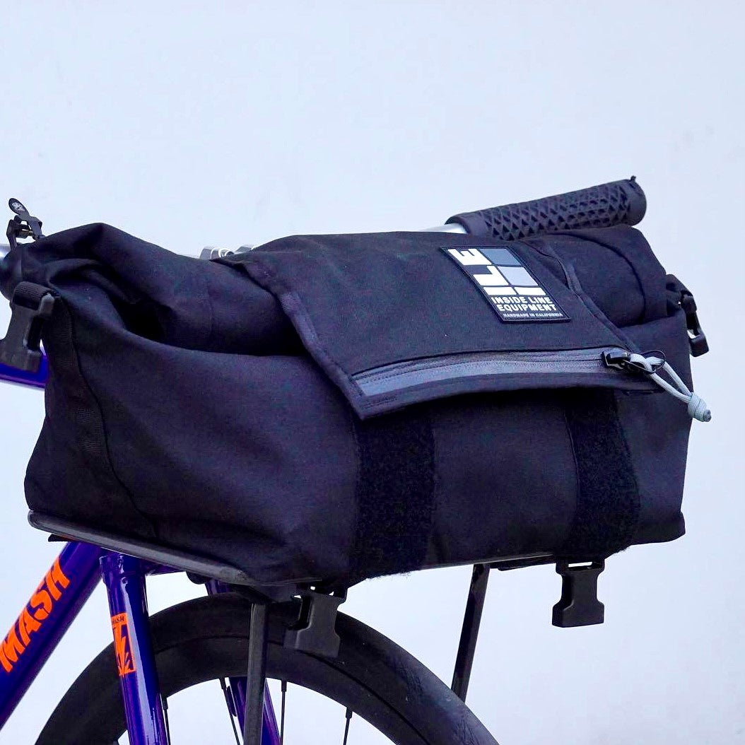INSIDE LINE EQUIPMENT Bike Porteur Rackbag - Black Cordura – I