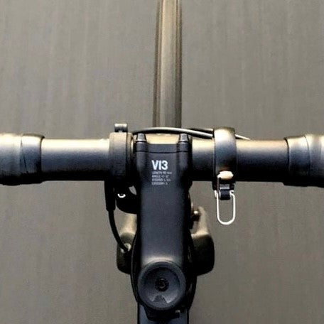 Knog Oi Luxe Bike Bell Matt Black Stylish and Lightweight – I