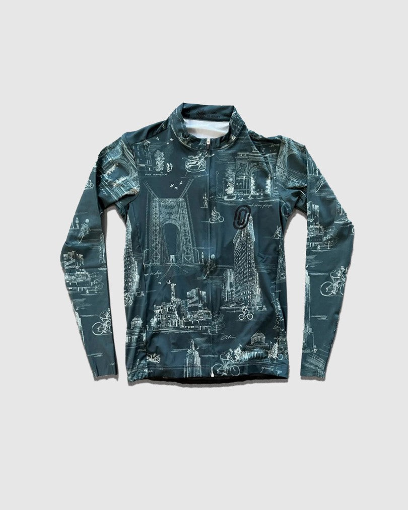 OSTROY NYC Monuments Lightweight Long Sleeve Jersey