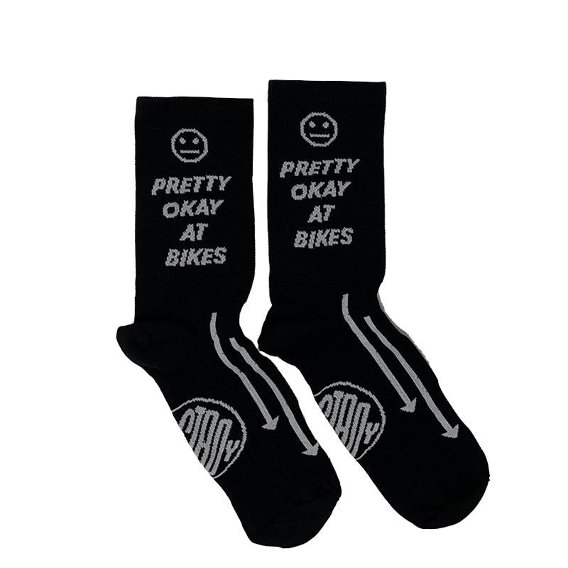 Ostroy Pretty Okay at Bikes Cycling Socks