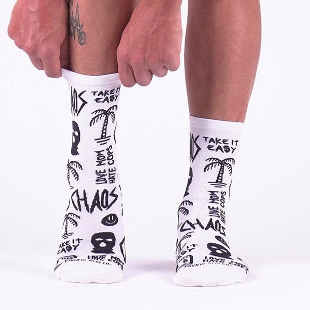 PACIFIC AND CO Cycling Socks - Miami Vice