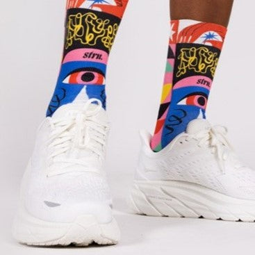 PACIFIC AND CO Cycling Socks - Saturn